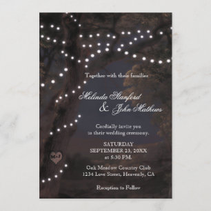 Einladung zur Hochzeit   String Lights