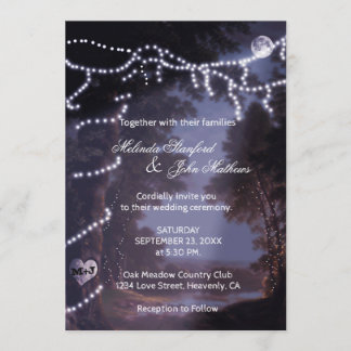 Einladung zur Hochzeit | Tree Lights