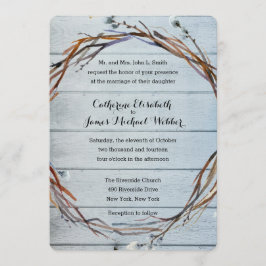 Einladung zur Hochzeit unter der Leitung von Bride