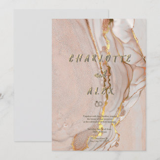 Einladung zur Hochzeit von alkoholischen Getränken