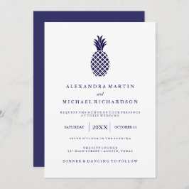 Einladung zur Hochzeit von Ananas