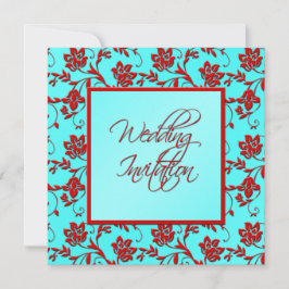 Einladung zur Hochzeit von Aqua und Roten Flora