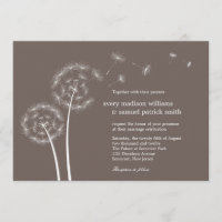 Einladung zur Hochzeit von Dandelion Spring