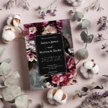 Einladung zur Hochzeit von Dunkelheit und Moody Fl