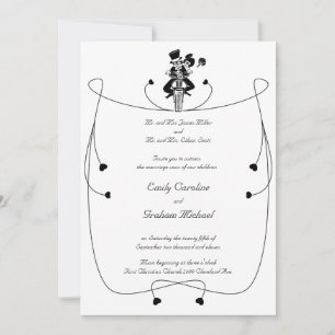 Einladung zur Hochzeit von Motorrädern