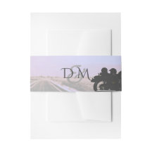 Einladung zur Hochzeit von Motorrädern