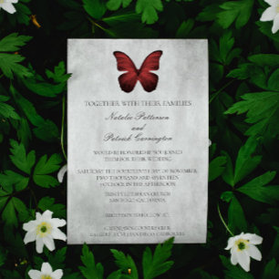 Einladung zur Hochzeit von Red Butterfly
