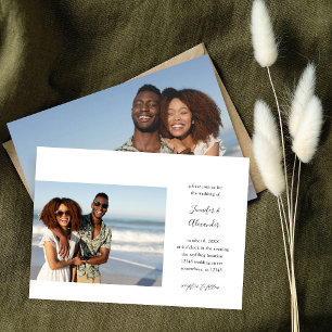 Einladung zur Hochzeit von Seite zwei Foto