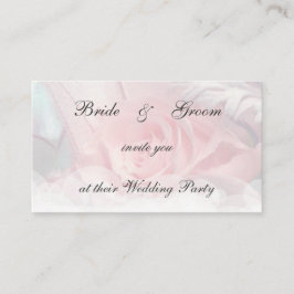 Einladung zur Hochzeit von Soft Pink Rose