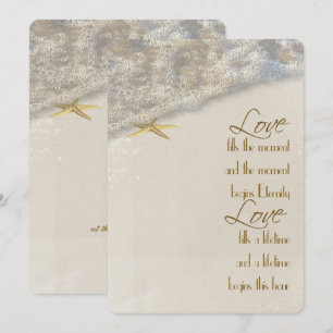 Einladung zur Hochzeit von Starfish