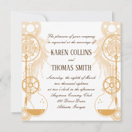 Einladung zur Hochzeit von Steampunk
