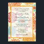 Einladung zur Hochzeit von Wasserfarben<br><div class="desc">Wenn Sie benutzerdefinierte Farben oder Hilfe bei der Erstellung Ihrer Einladung benötigen, kontaktieren Sie mich unter zazzlepartydepot@gmail.com. Ich freue mich darauf, von Ihnen zu hören!</div>