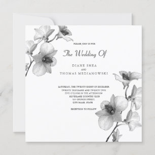 Einladung zur Hochzeit von White Orchid