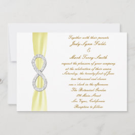 Einladung zur Hochzeit von Yellow Diamond Infinity