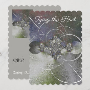 Einladung zur Hochzeit "White Elegance"