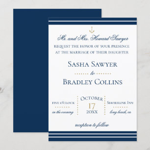 Einladung zur Hochzeitsfeier