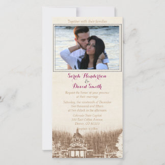 Einladung zur Hochzeitsfeier im Vintagen Staat Hau