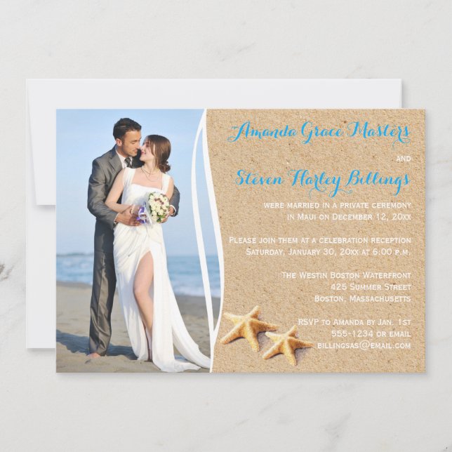 Einladung zur Hochzeitvorbereitung nur Fotovorlage (Vorderseite)