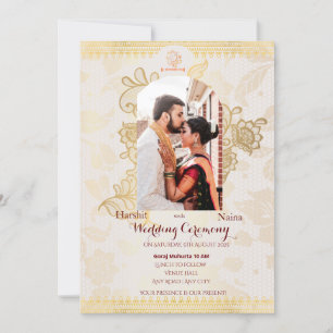 Einladung zur indischen Hochzeit