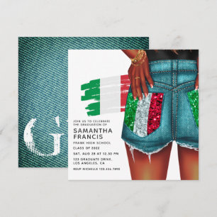 Einladung zur Italienischen Denim Girl Graduation 