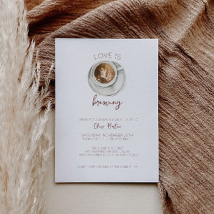 Einladung zur Kaffee Bridal Dusche