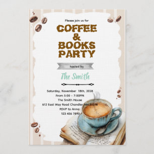 Einladung zur Kaffee- und Buchparty