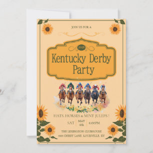 Einladung zur Kentucky Derby Party Pferderennen De