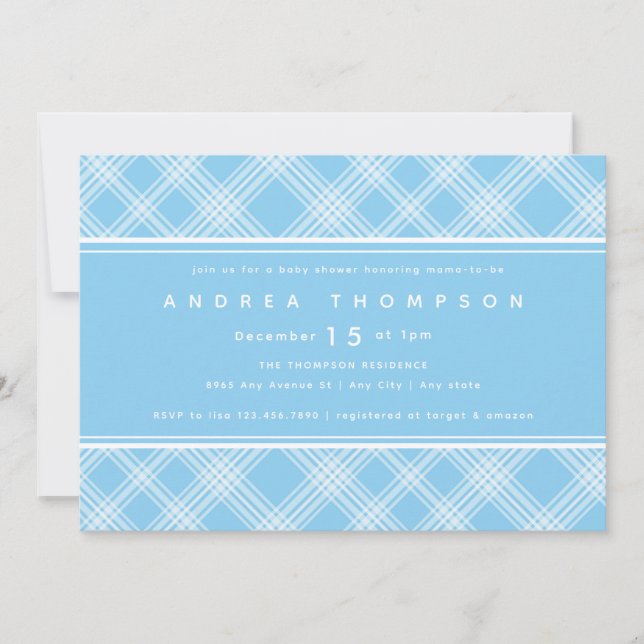 Einladung zur Kinderdusche (Vorderseite)