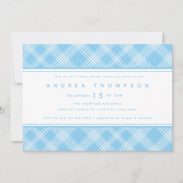 Einladung zur Kinderdusche (Vorderseite)