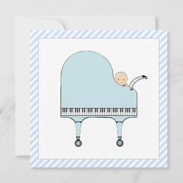 Einladung zur Kinderdusche (Vorderseite)