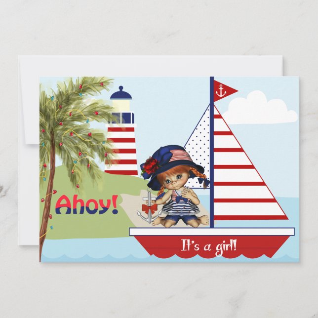 Einladung zur Kinderdusche (Vorderseite)