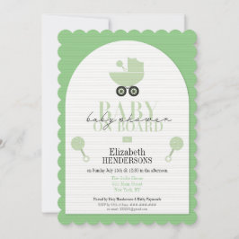 Einladung zur Kinderdusche an Bord