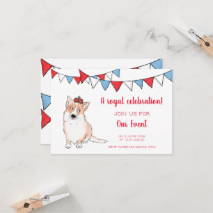 Einladung zur königlichen Corgi-Party (klein)
