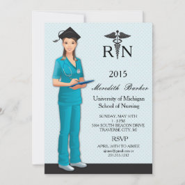 Einladung zur Krankenschwester Graduation