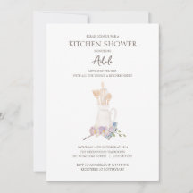 Einladung zur Küchendusche