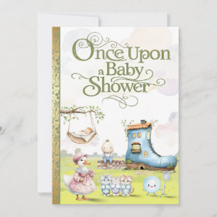 Einladung zur Märchen-Baby-Party