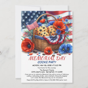 Einladung zur Memorial Day Cookie-Party