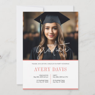 Einladung zur Minimalistischen Foto-Graduierung