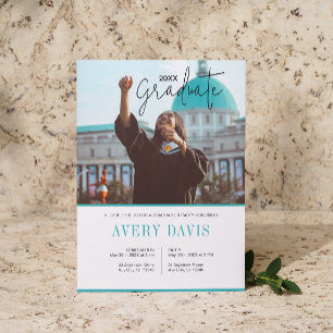 Einladung zur Minimalistischen Foto-Graduierung