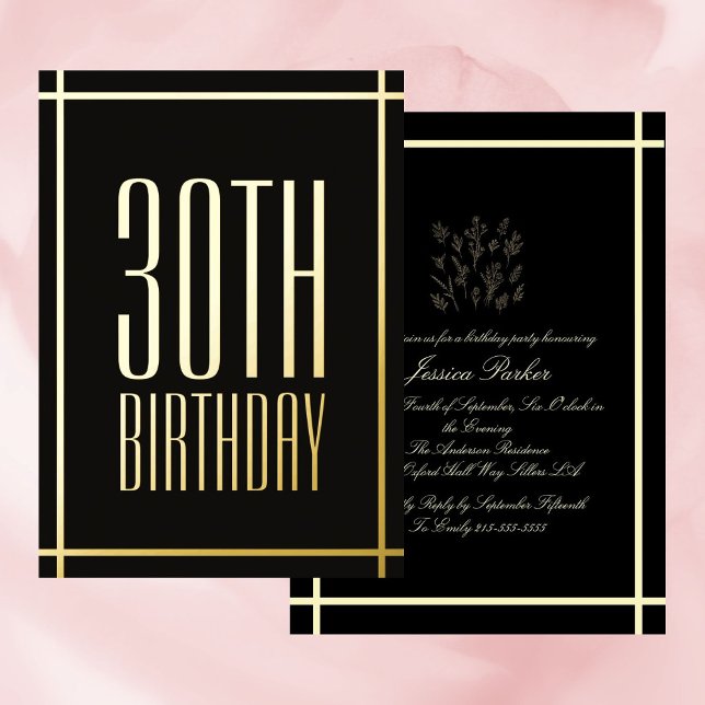 Einladung zur Minimalistischen Schwarzen Fohle (Von Creator hochgeladen)