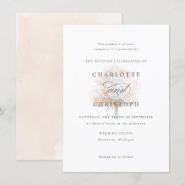 Einladung zur Misty tree-Hochzeit