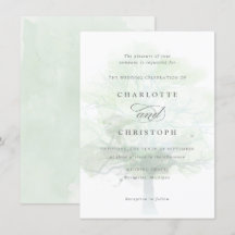 Einladung zur Misty tree-Hochzeit