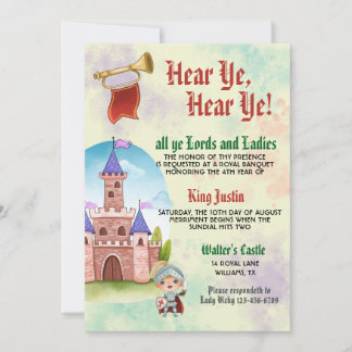 Einladung zur mittelalterlichen Renaissance König 