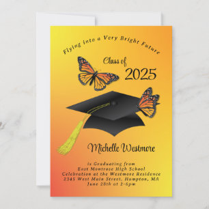 Einladung zur Monarch Butterfly Graduation Party