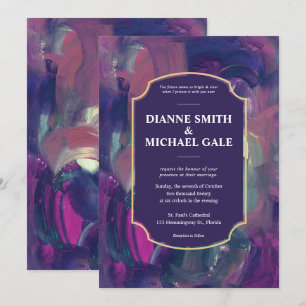 Einladung zur muffen Acrylmalerei