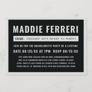 Einladung zur Mugshot-Party