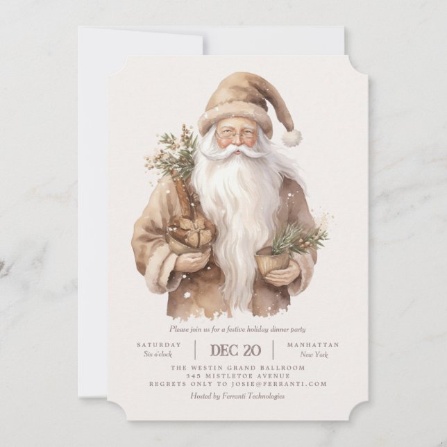 Einladung zur Naturfreitagung in Santa Claus (Vorderseite)