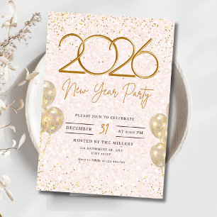 Einladung zur Neujahrsparty 2026, Silvester
