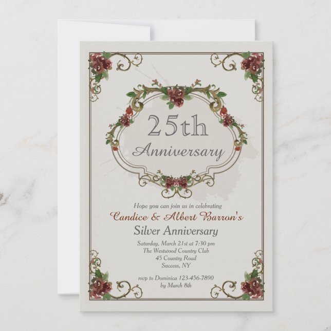 Einladung zur Opulenz (Vorderseite)