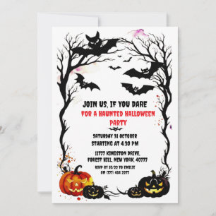 Einladung zur Party Einladung von Halloween